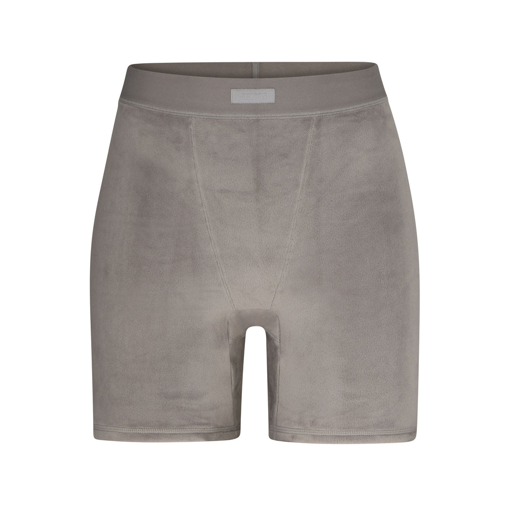 Skims VELOUR BIKE Korte Broek Grijs | 73OFVTUAY