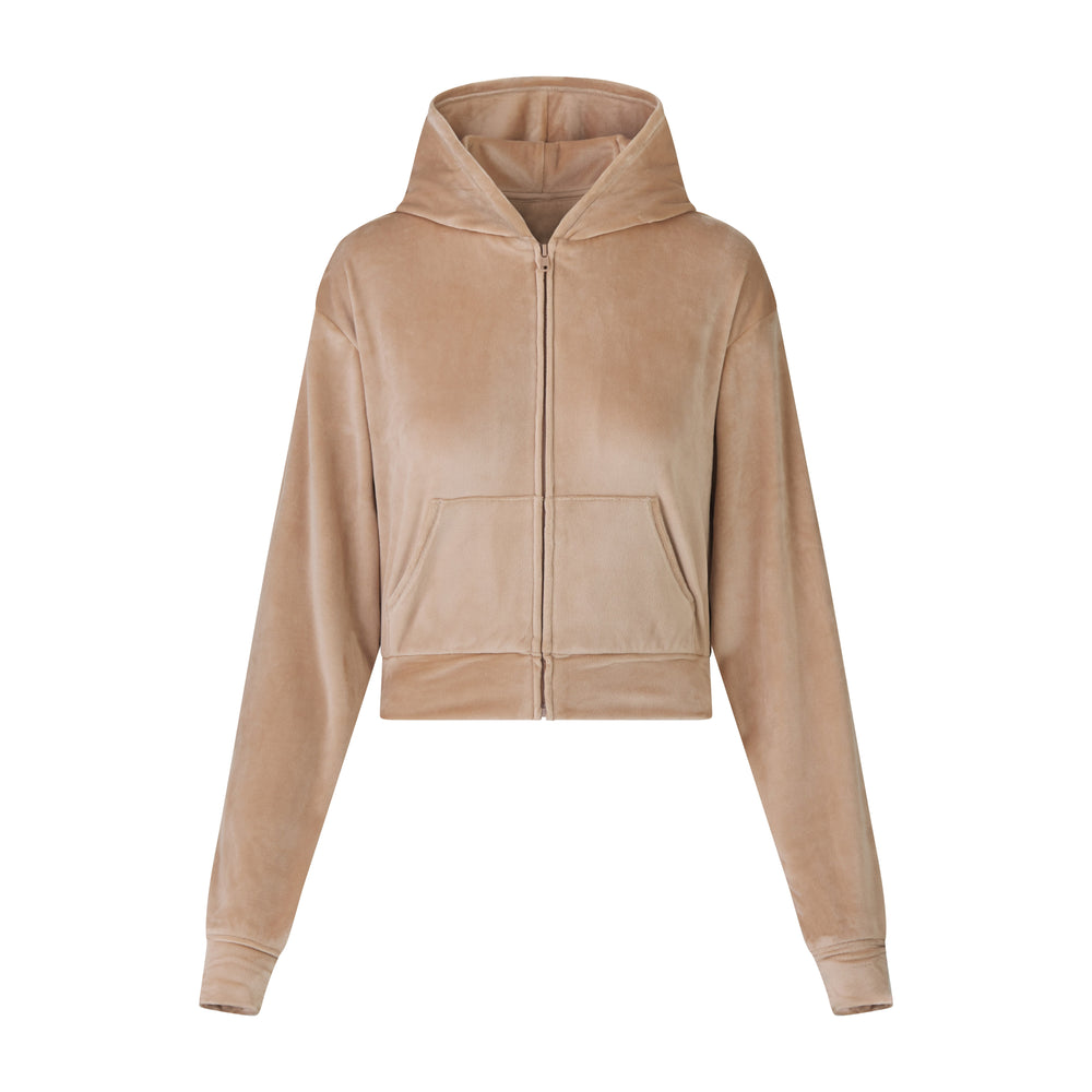 Skims VELOUR Hoodie Oranje | 63SKWLINP