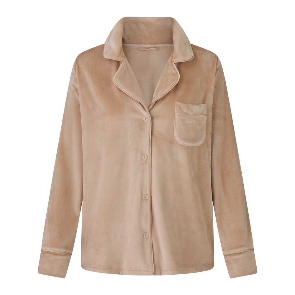 Skims VELOUR Sleep Set Oranje | 38RYTKADC