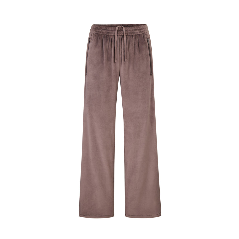 Skims VELOUR TRACK Broek Paars Grijs | 71NEBULSV