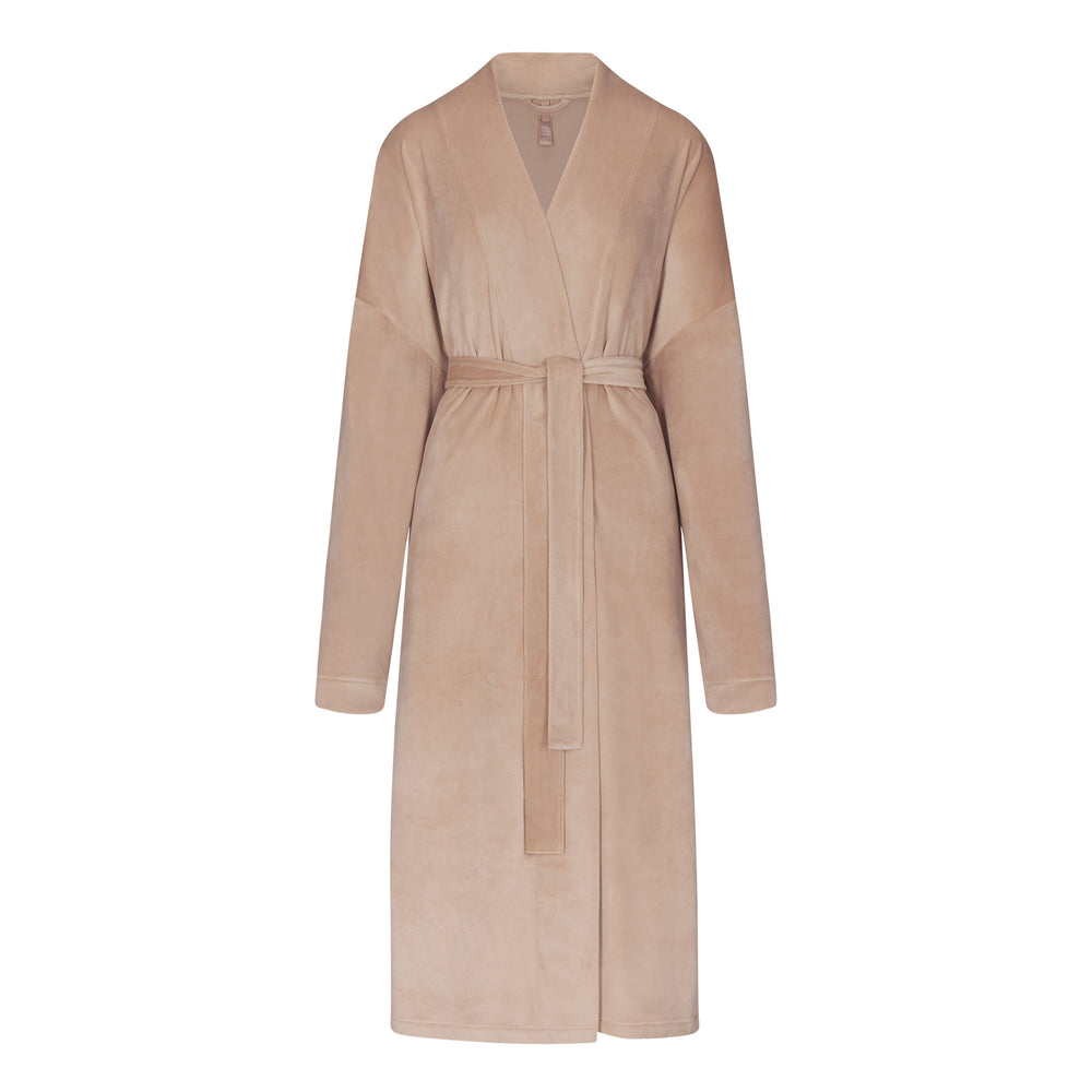 Skims VELOUR WRAP Badjas Oranje | 48YNZFMQJ